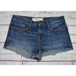 Abercrombie & Fitch Women's‎ Junior Jean Shorts Size 4 Pre-Owned